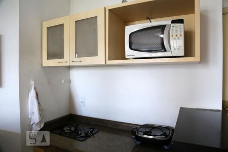 Cozinha  de apartamento à venda com 1 quarto, 45m² em Jardim Ampliação, São Paulo