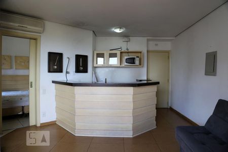 Sala/Cozinha de apartamento à venda com 1 quarto, 45m² em Jardim Ampliação, São Paulo