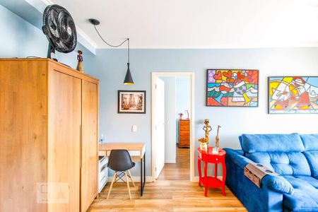 Sala de apartamento para alugar com 1 quarto, 49m² em Vila Cordeiro, São Paulo