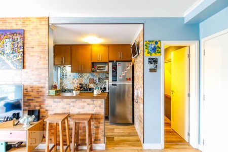 Sala de apartamento para alugar com 1 quarto, 49m² em Vila Cordeiro, São Paulo