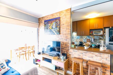 Sala de apartamento para alugar com 1 quarto, 49m² em Vila Cordeiro, São Paulo