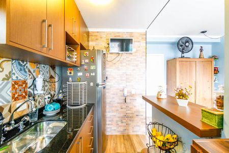 Cozinha de apartamento para alugar com 1 quarto, 49m² em Vila Cordeiro, São Paulo
