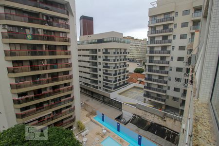 Vista da Sala de apartamento para alugar com 1 quarto, 40m² em Botafogo, Rio de Janeiro