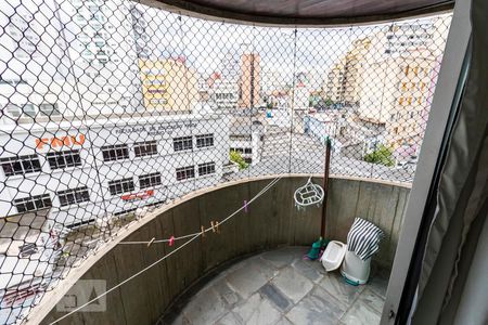 Varanda da Suíte de apartamento à venda com 1 quarto, 46m² em Liberdade, São Paulo