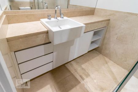 Apartamento para alugar com 60m², 1 quarto e 2 vagas Apartamento para alugar com 60m², 1 quarto e 2 vagasBanheiro da Suite