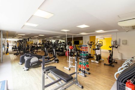 Apartamento para alugar com 60m², 1 quarto e 2 vagas Apartamento para alugar com 60m², 1 quarto e 2 vagasÁrea comum do prédio