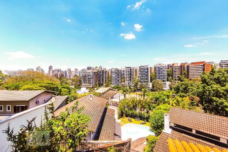 Casa de condomínio à venda com 450m², 4 quartos e 4 vagasVista da Varanda Suíte 2