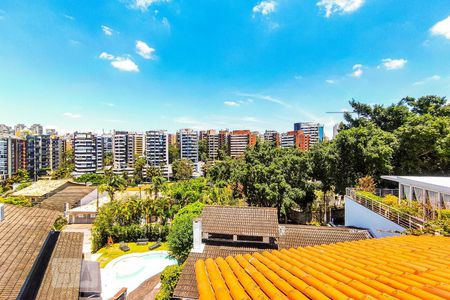 Casa de condomínio à venda com 450m², 4 quartos e 4 vagasVista da Varanda Suíte 2