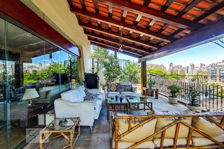 Casa de condomínio à venda com 450m², 4 quartos e 4 vagasVaranda da Sala