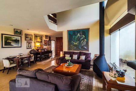 Sala de casa de condomínio à venda com 4 quartos, 450m² em Jardim Vitoria Regia (zona Oeste), São Paulo