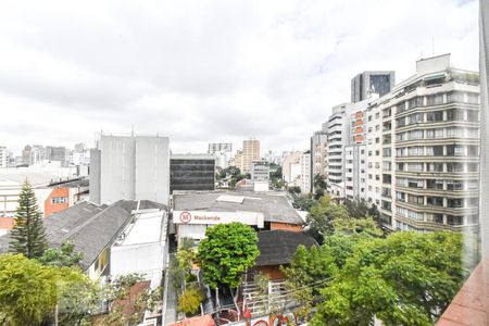 Sala - Vista de apartamento à venda com 3 quartos, 139m² em Higienópolis, São Paulo