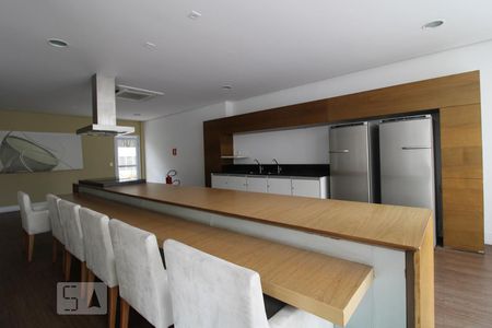 Studio para alugar com 60m², 1 quarto e 1 vagaSalão de festas