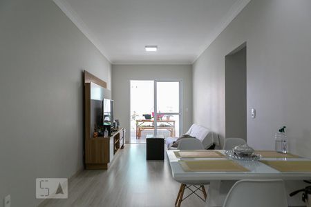 Sala de apartamento para alugar com 3 quartos, 87m² em José Menino, Santos