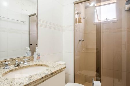 Banheiro da Suíte 1 de apartamento à venda com 4 quartos, 172m² em Vila Leopoldina, São Paulo