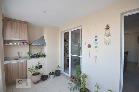 Varanda da Sala de apartamento à venda com 2 quartos, 90m² em Vila Firmiano Pinto, São Paulo