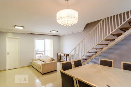 Sala de apartamento à venda com 3 quartos, 116m² em Baeta Neves, São Bernardo do Campo