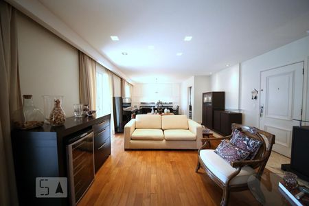 Sala de apartamento à venda com 4 quartos, 253m² em Campo Belo, São Paulo