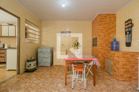 Área de Serviço e Gourmet de casa à venda com 3 quartos, 150m² em Vila Joao Pessoa, Porto Alegre