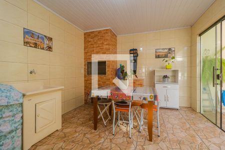Área de Serviço e Gourmet de casa à venda com 3 quartos, 150m² em Vila Joao Pessoa, Porto Alegre