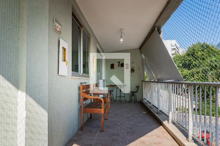 Varanda da Sala de apartamento para alugar com 2 quartos, 102m² em Tijuca, Rio de Janeiro