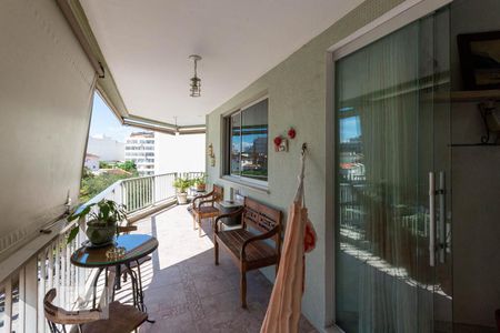 Varanda da Sala de apartamento para alugar com 2 quartos, 102m² em Tijuca, Rio de Janeiro