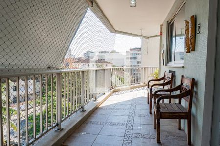 Varanda da Sala de apartamento para alugar com 2 quartos, 102m² em Tijuca, Rio de Janeiro