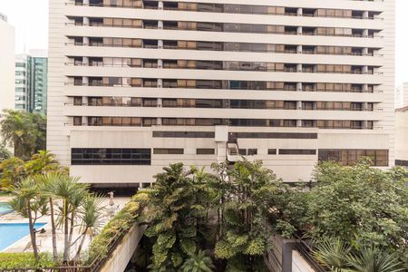 Vista da varanda  de kitnet/studio à venda com 1 quarto, 35m² em Paraíso, São Paulo