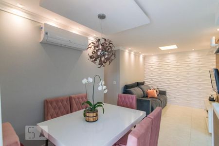 Sala de apartamento para alugar com 3 quartos, 88m² em Campestre, Santo André