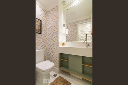 Lavabo de apartamento para alugar com 3 quartos, 88m² em Campestre, Santo André