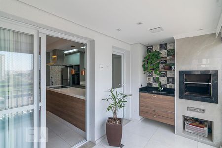 Varanda Gourmet de apartamento para alugar com 3 quartos, 88m² em Campestre, Santo André