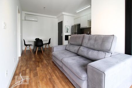 Sala de apartamento à venda com 1 quarto, 49m² em Vila Nova Conceição, São Paulo