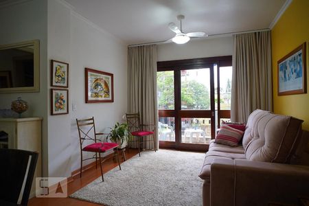 Sala de apartamento à venda com 3 quartos, 103m² em Petrópolis, Porto Alegre