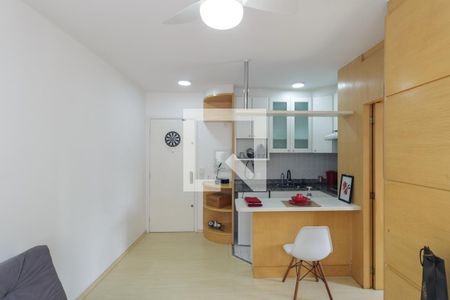 Sala de apartamento para alugar com 1 quarto, 29m² em Vila Buarque, São Paulo