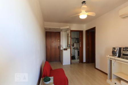 Sala de apartamento à venda com 1 quarto, 43m² em Menino Deus, Porto Alegre