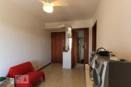 Sala de apartamento à venda com 1 quarto, 43m² em Menino Deus, Porto Alegre