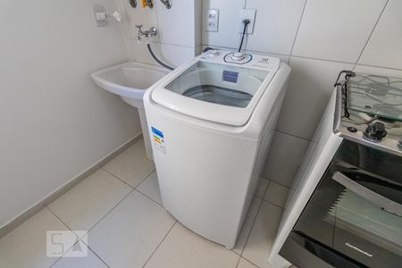 Apartamento à venda com 84m², 2 quartos e 2 vagasDetalhe da Área de Serviço