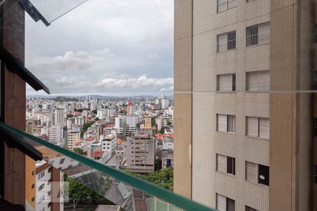 Vista da sala  de apartamento para alugar com 3 quartos, 100m² em Sagrada Família, Belo Horizonte