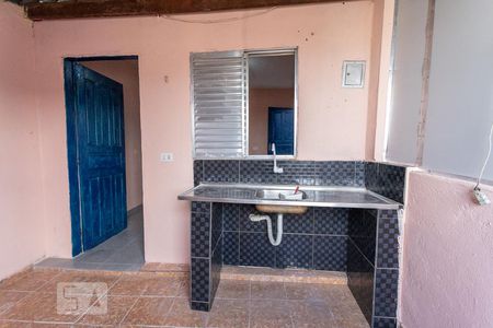 Cozinha de casa para alugar com 1 quarto, 45m² em Casa Grande, Diadema