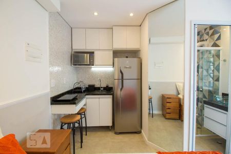 Studio - Cozinha  de kitnet/studio para alugar com 1 quarto, 21m² em Vila Mariana, São Paulo