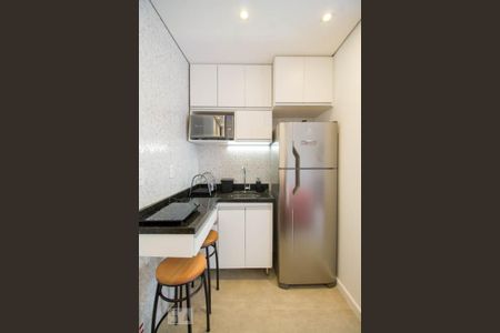 Studio - Cozinha  de kitnet/studio para alugar com 1 quarto, 21m² em Vila Mariana, São Paulo