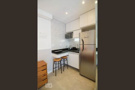 Studio - Cozinha  de kitnet/studio para alugar com 1 quarto, 21m² em Vila Mariana, São Paulo