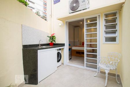 Studio para alugar com 21m², 1 quarto e sem vaga Studio para alugar com 21m², 1 quarto e sem vagaLavanderia