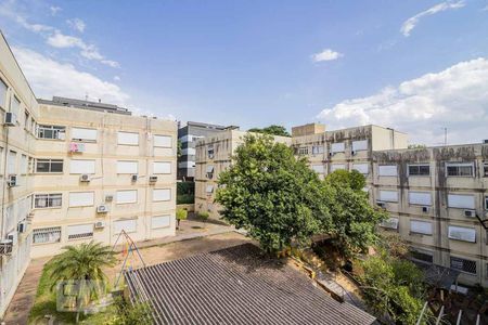 Vista da Sala de apartamento à venda com 2 quartos, 55m² em Santo Antônio, Porto Alegre
