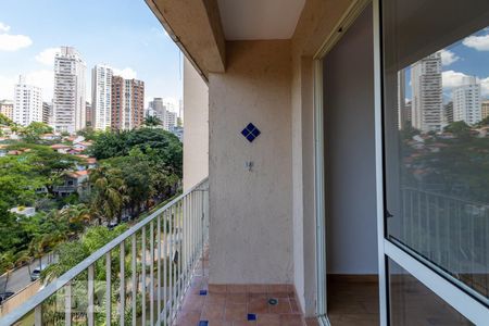 Varanda da Sala de apartamento à venda com 3 quartos, 74m² em Jardim Ampliação, São Paulo