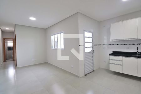 Sala de apartamento para alugar com 2 quartos, 56m² em Jardim Santo Alberto, Santo André