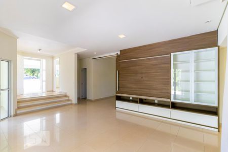 Sala de casa de condomínio à venda com 4 quartos, 425m² em Loteamento Alphaville Campinas, Campinas