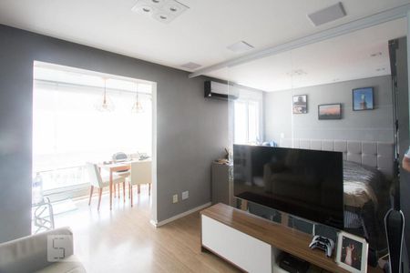 Sala de apartamento para alugar com 1 quarto, 37m² em Campo Belo, São Paulo