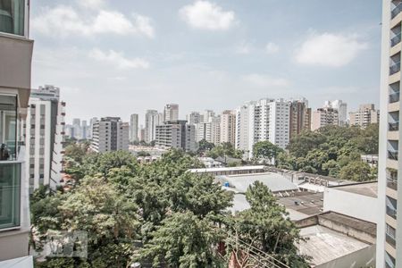 Vista da Varanda  de apartamento para alugar com 1 quarto, 40m² em Cidade Monções, São Paulo