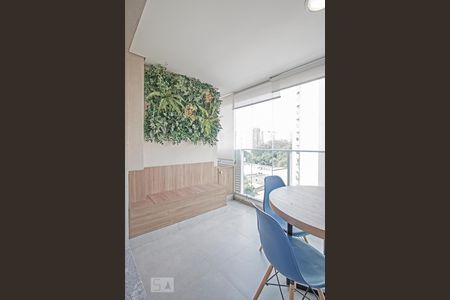  Varanda  de apartamento para alugar com 1 quarto, 40m² em Cidade Monções, São Paulo