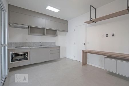 Sala e Cozinha de apartamento para alugar com 1 quarto, 40m² em Cidade Monções, São Paulo